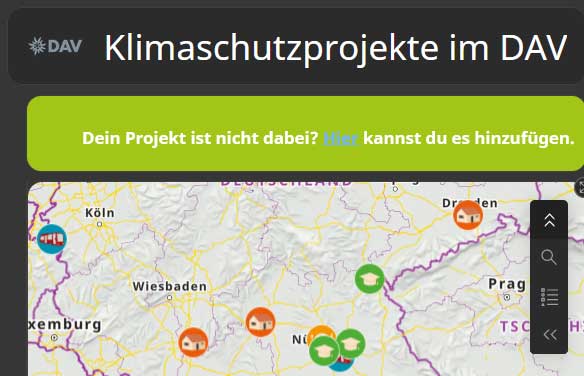DAV Klimaschutzprojekte