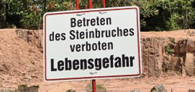 Lebensgefahr Rochlitz