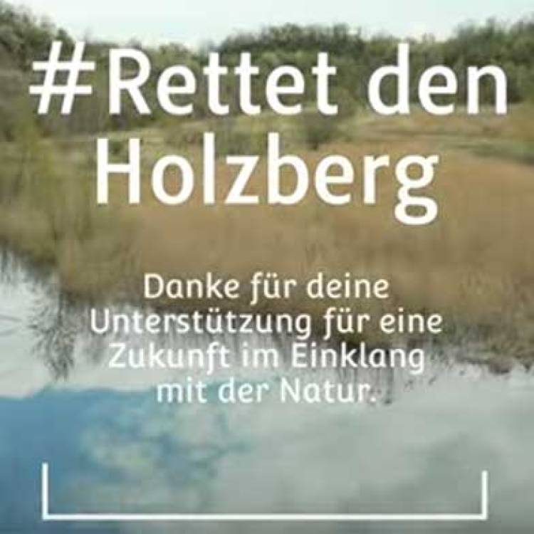 Petition zur Rettung des Holzberges als Klettergebiet