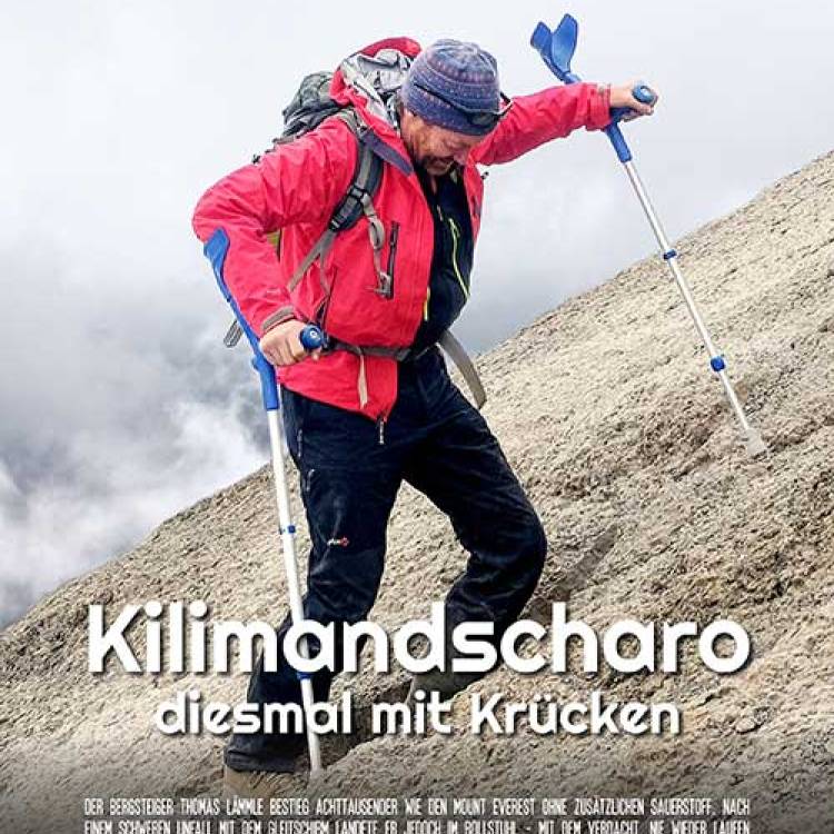 Kilimandscharo-Besteigung mit Krücken